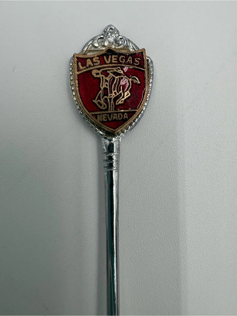 Vintage Souvenir Spoon Lot of 6 Japan Singapore Las Vegas Montana Oregon Nevada